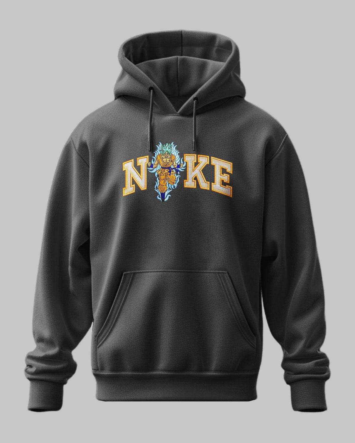 Hoodie Goku Saiyan Blue Nike - Dragon Ball