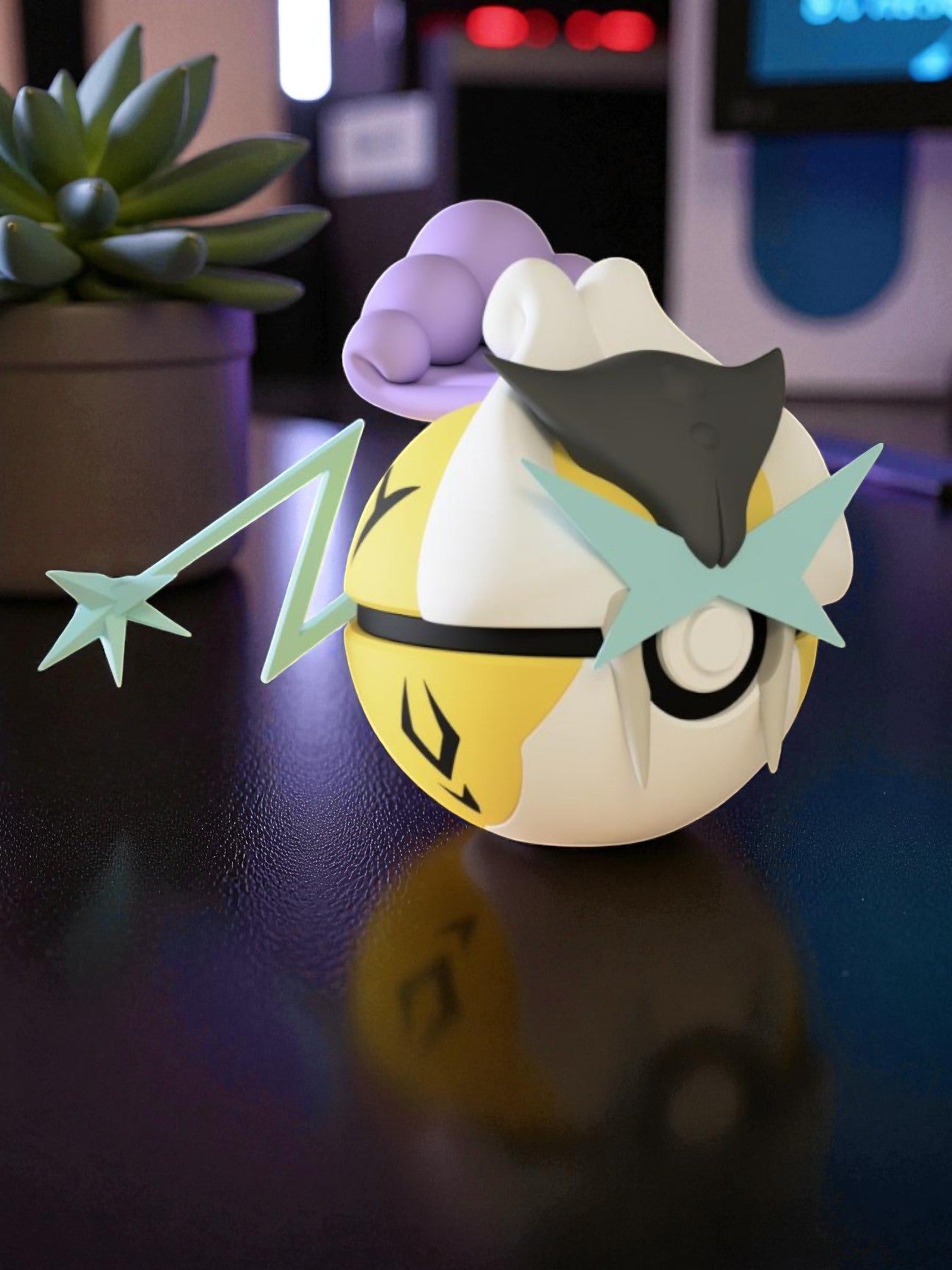 Pokéball Raikou #243 – Con Opzione Base Magnetica Numerata