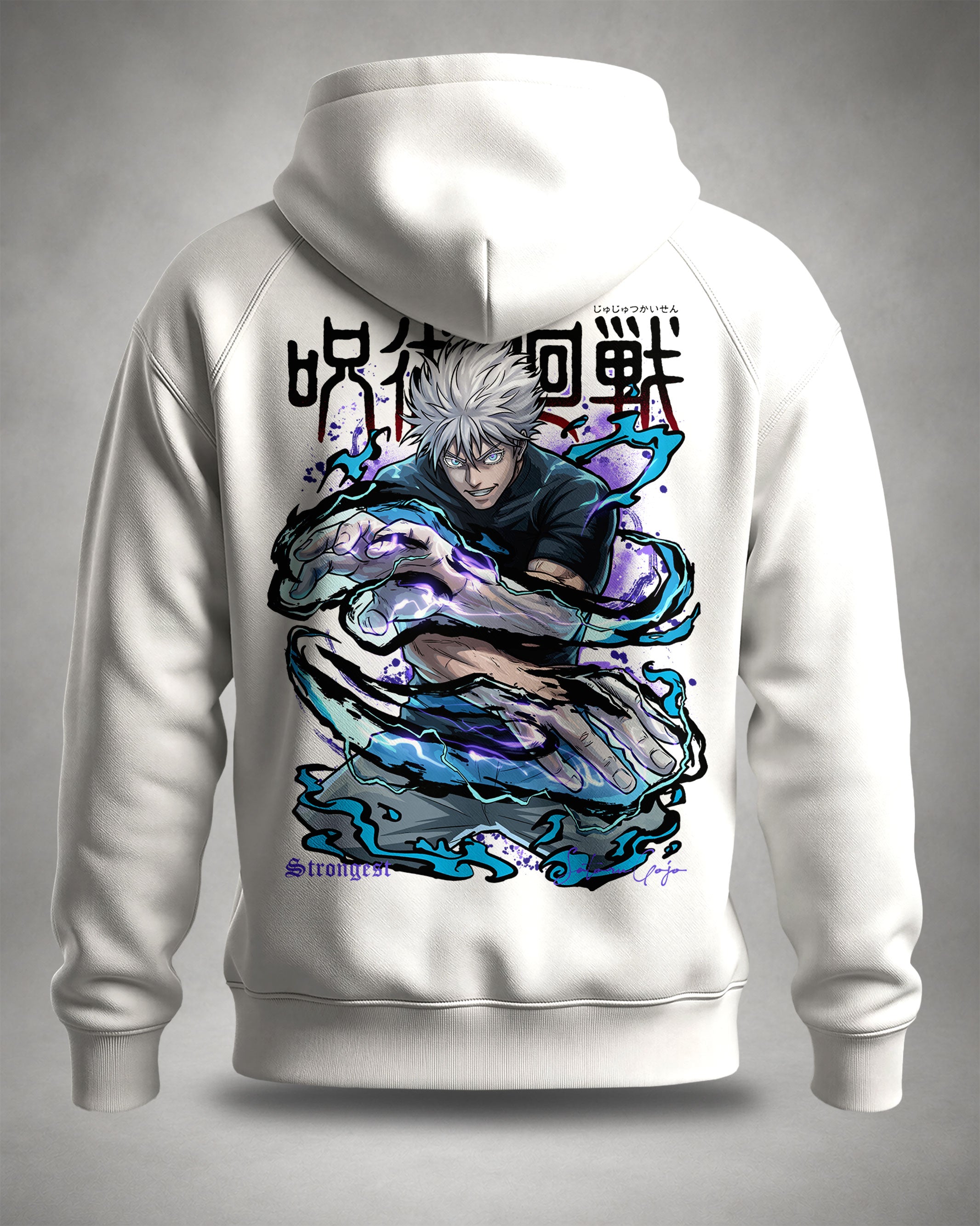 Hoodie Stampa Gojo • Jujutsu Kaisen