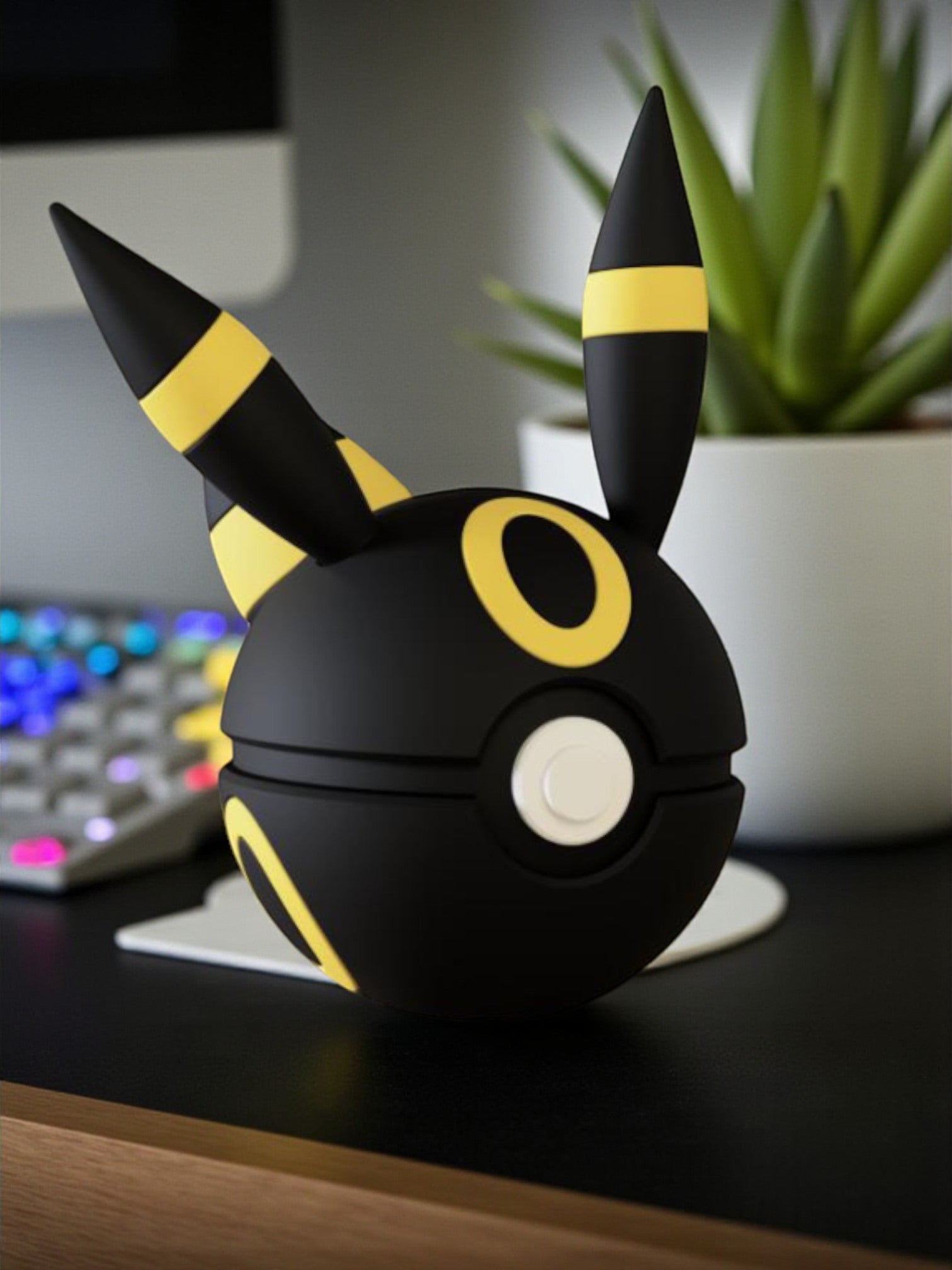 Pokéball Umbreon #197 – Con Opzione Base Magnetica Numerata