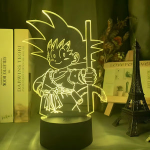 Anime Night Light lampada 3D - Otaku Craft