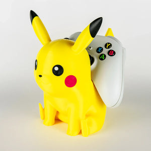 Supporto per controller a forma di Pikachu giallo, accessorio gaming 3D