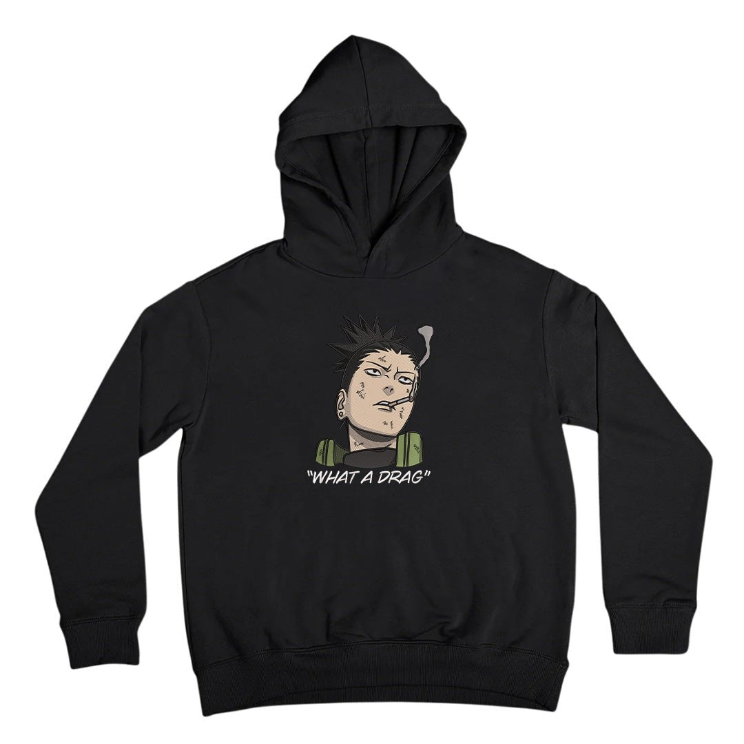 Shikamaru Nara Hoodie - Ricamo - Otaku Craft