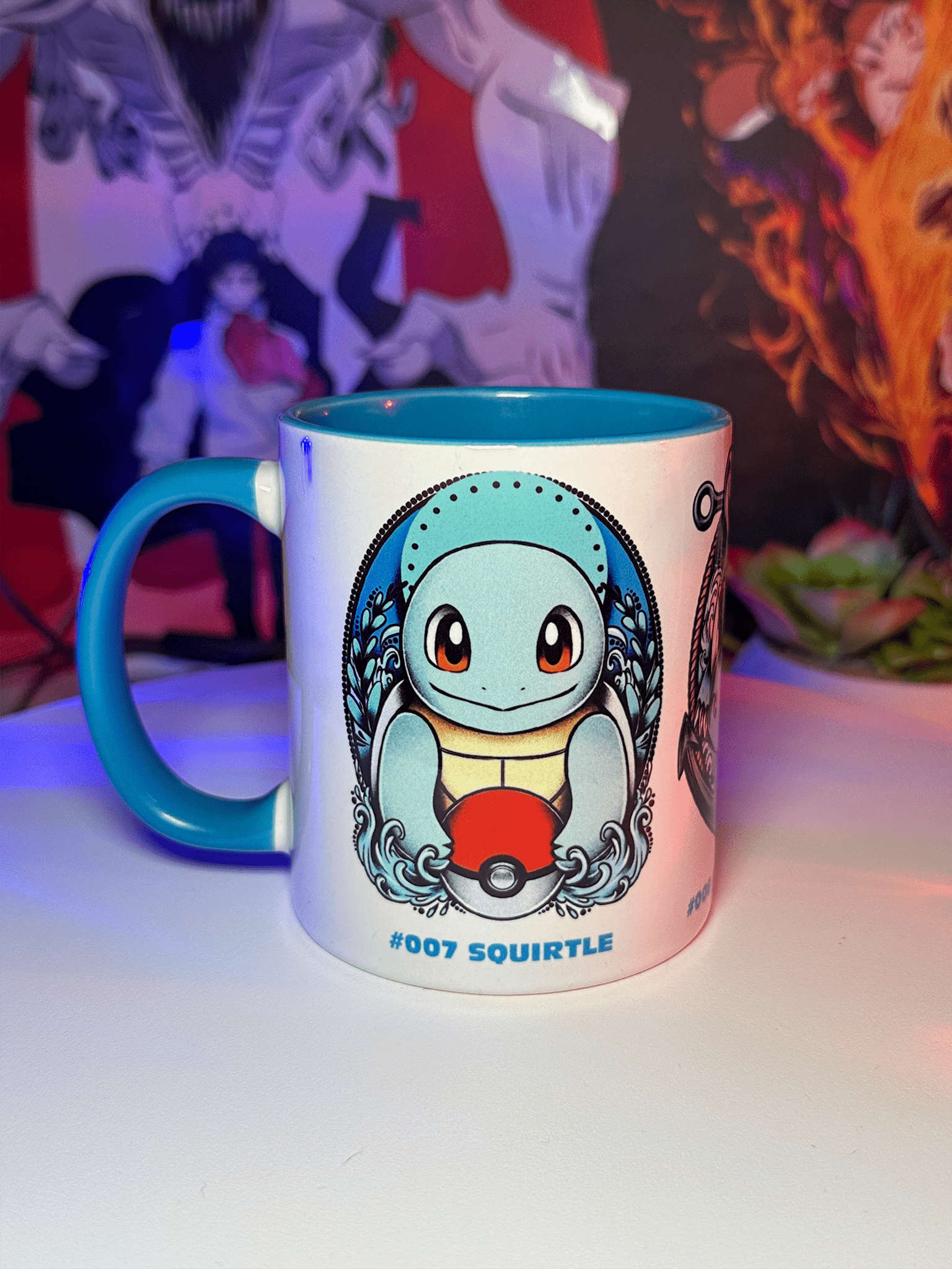 Tazza Evoluzione Squirtle – Squirtle, Wartortle e Blastoise - Otaku Craft