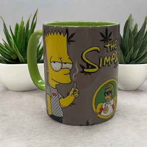 Tazza The Simpson - Bart e Homer - Otaku Craft