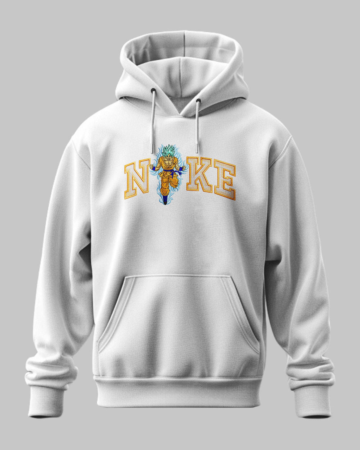 Hoodie Goku Saiyan Blue Nike - Dragon Ball