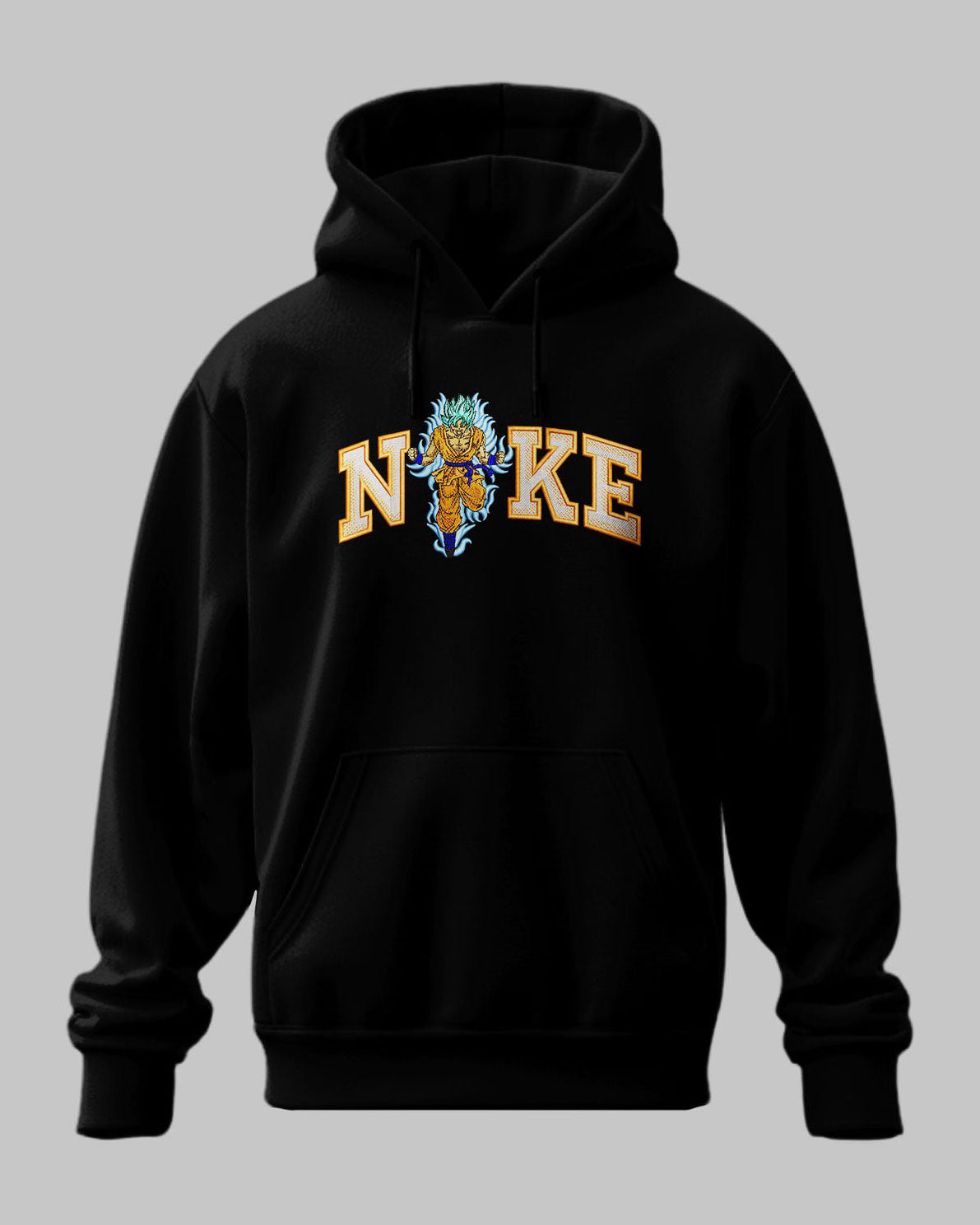 Hoodie Goku Saiyan Blue Nike - Dragon Ball