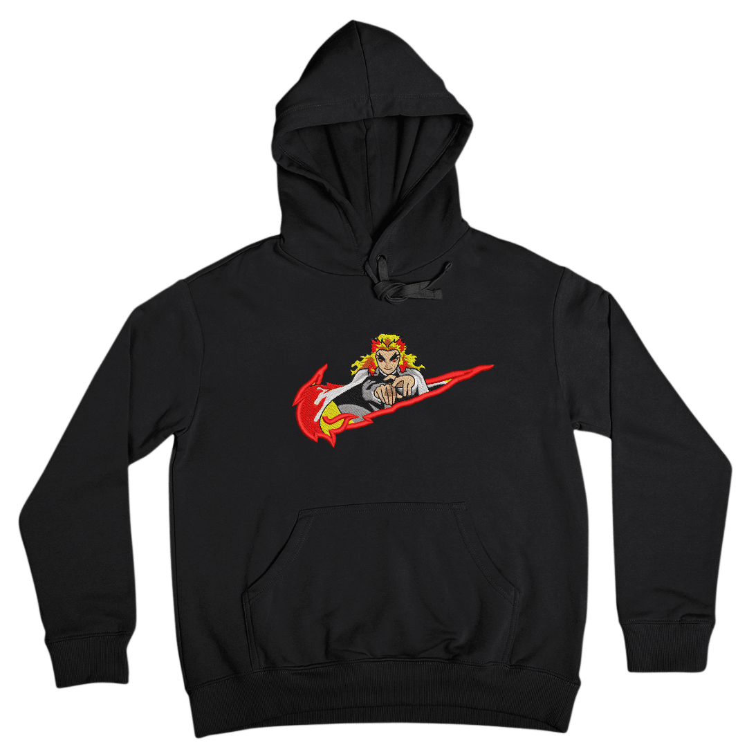 Rengoku Hashira Hoodie - Ricamo