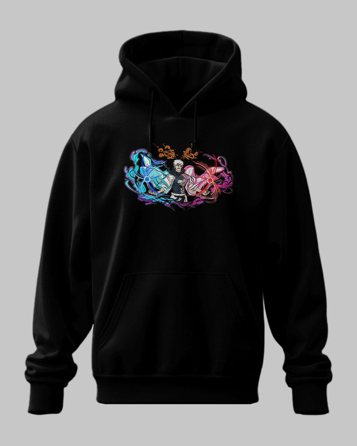 Hoodie Gojo Satoru Red and blue - Jujutsu Kaisen