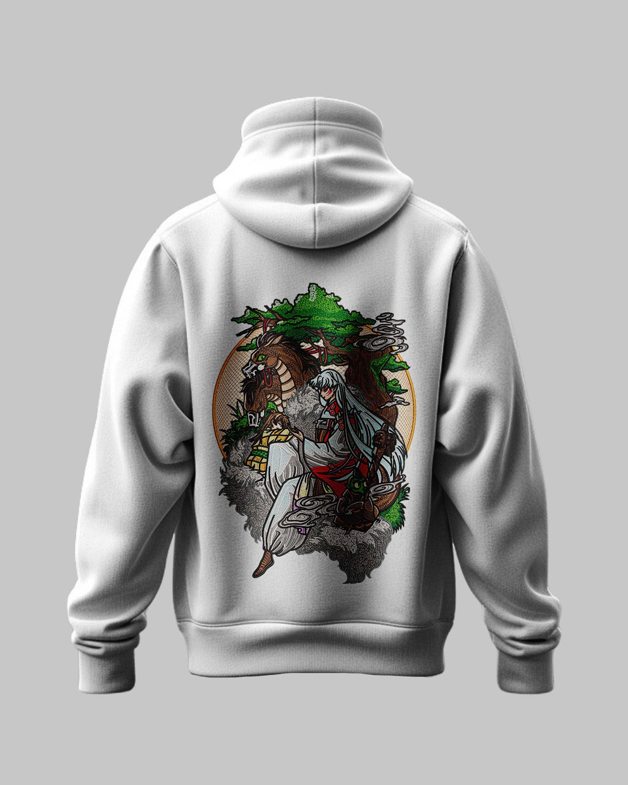 Hoodie Sesshomaru Ricamata - Inuyasha