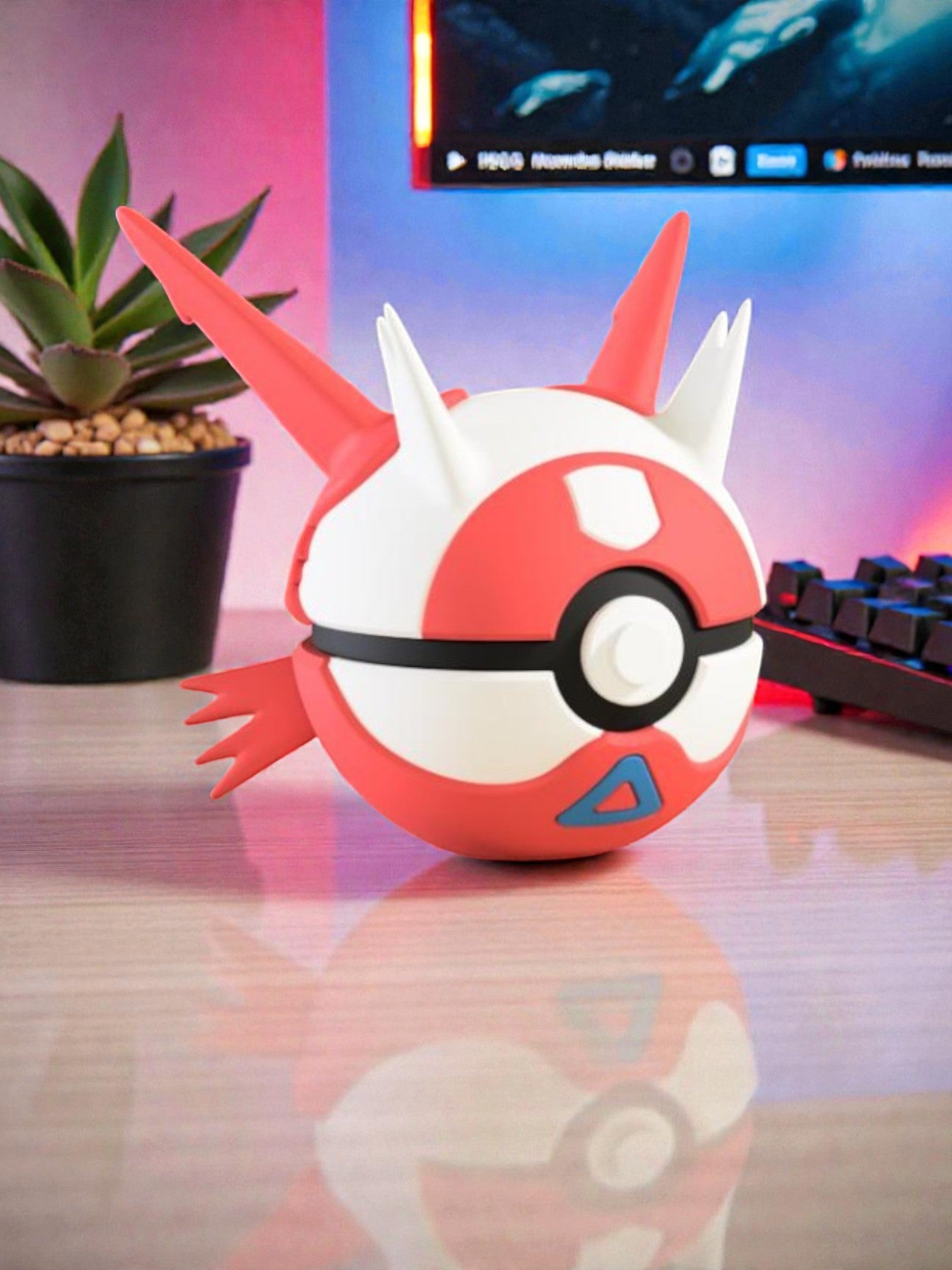 Pokéball Latias #380 – Con Opzione Base Magnetica Numerata