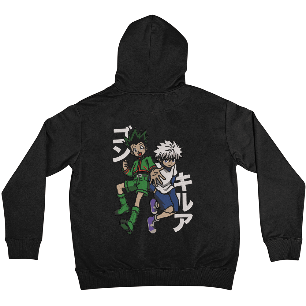 Gon x Killua Hoodie - Ricamo