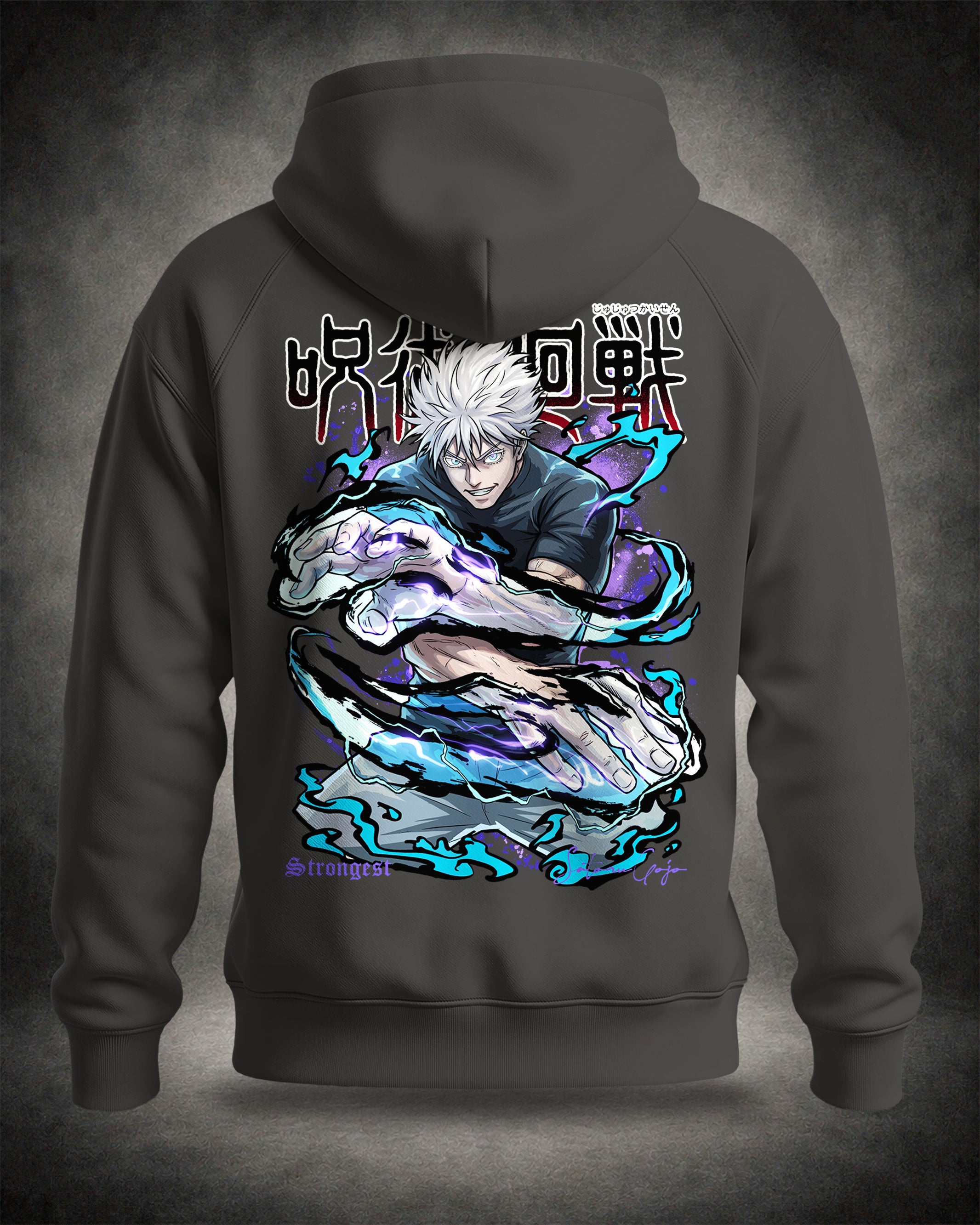 Hoodie Stampa Gojo • Jujutsu Kaisen