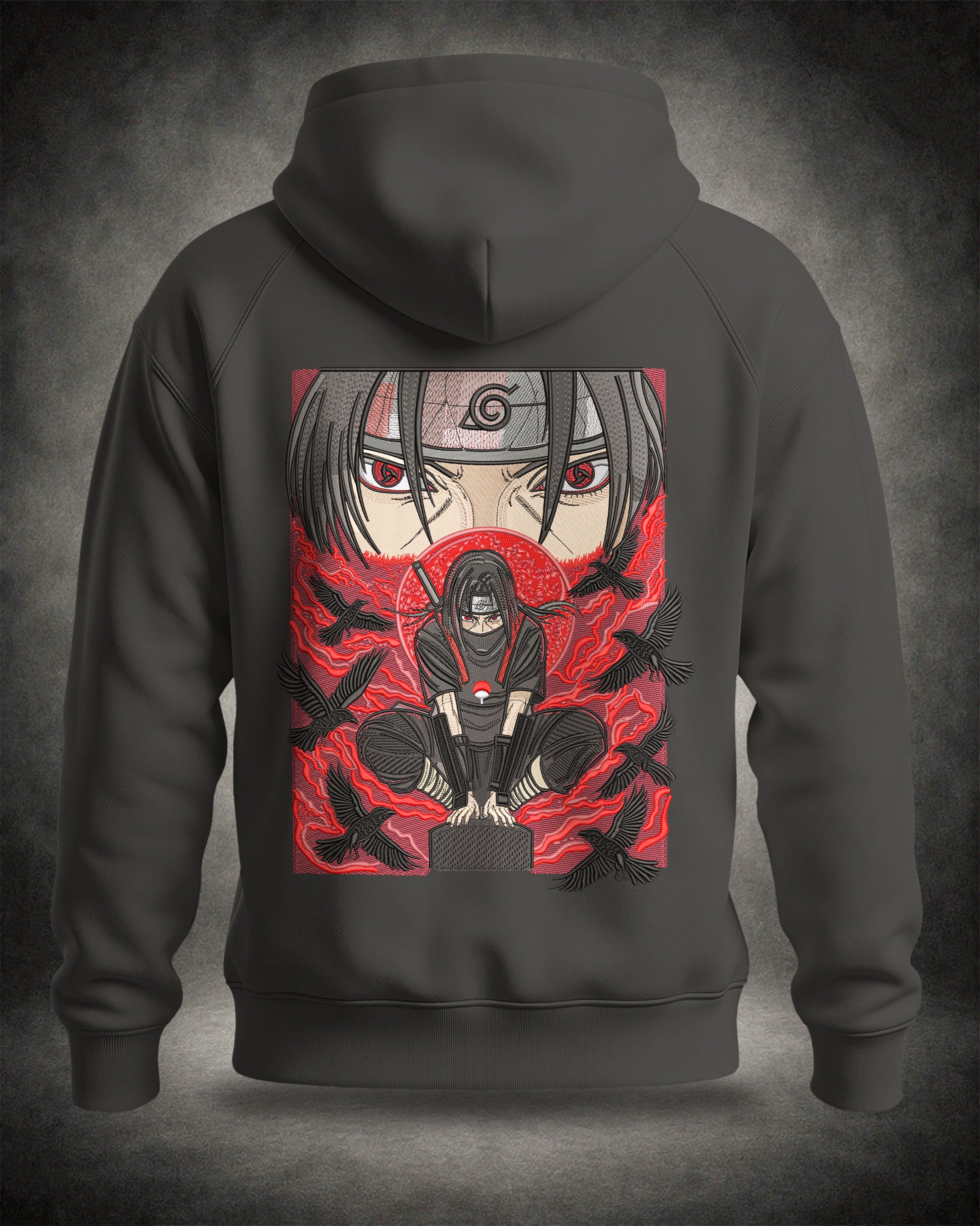 Ricamo Hoodie Itachi • Naruto