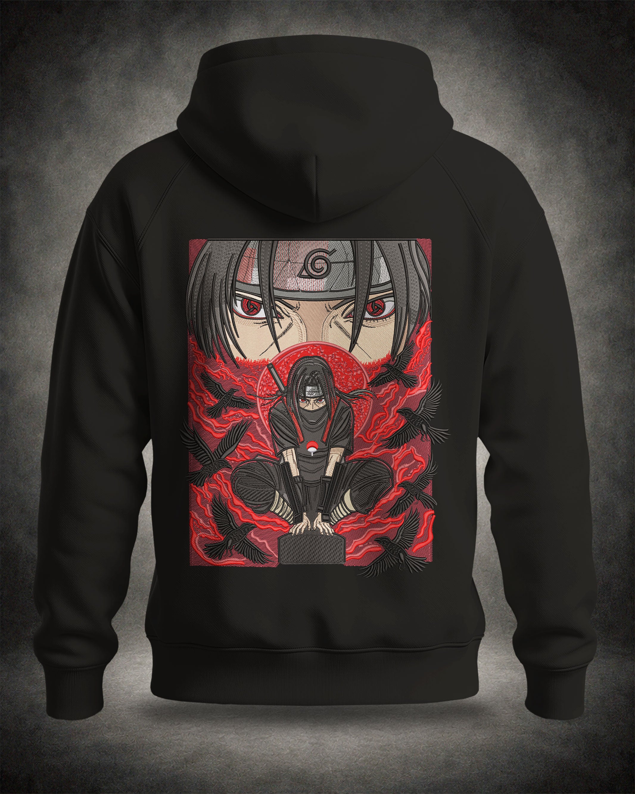 Ricamo Hoodie Itachi • Naruto