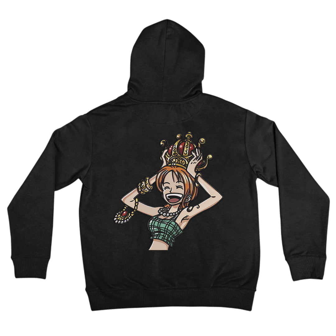 Nami Hoodie One Piece - Ricamo