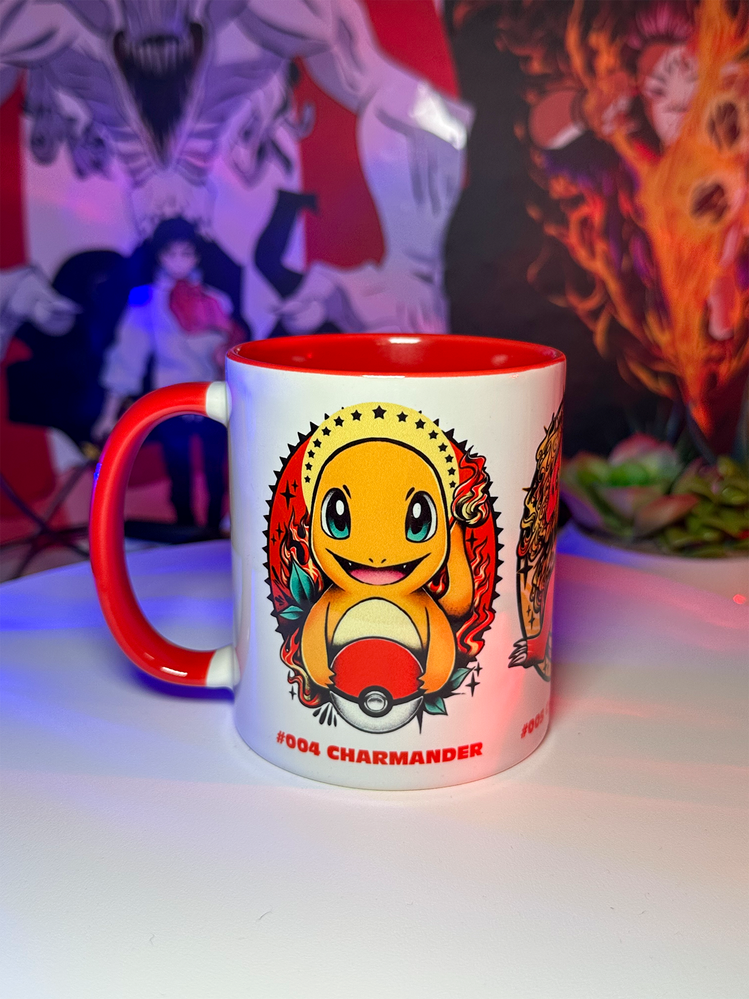 Tazza Evoluzione Charmander – Charmander, Charmeleon e Charizard