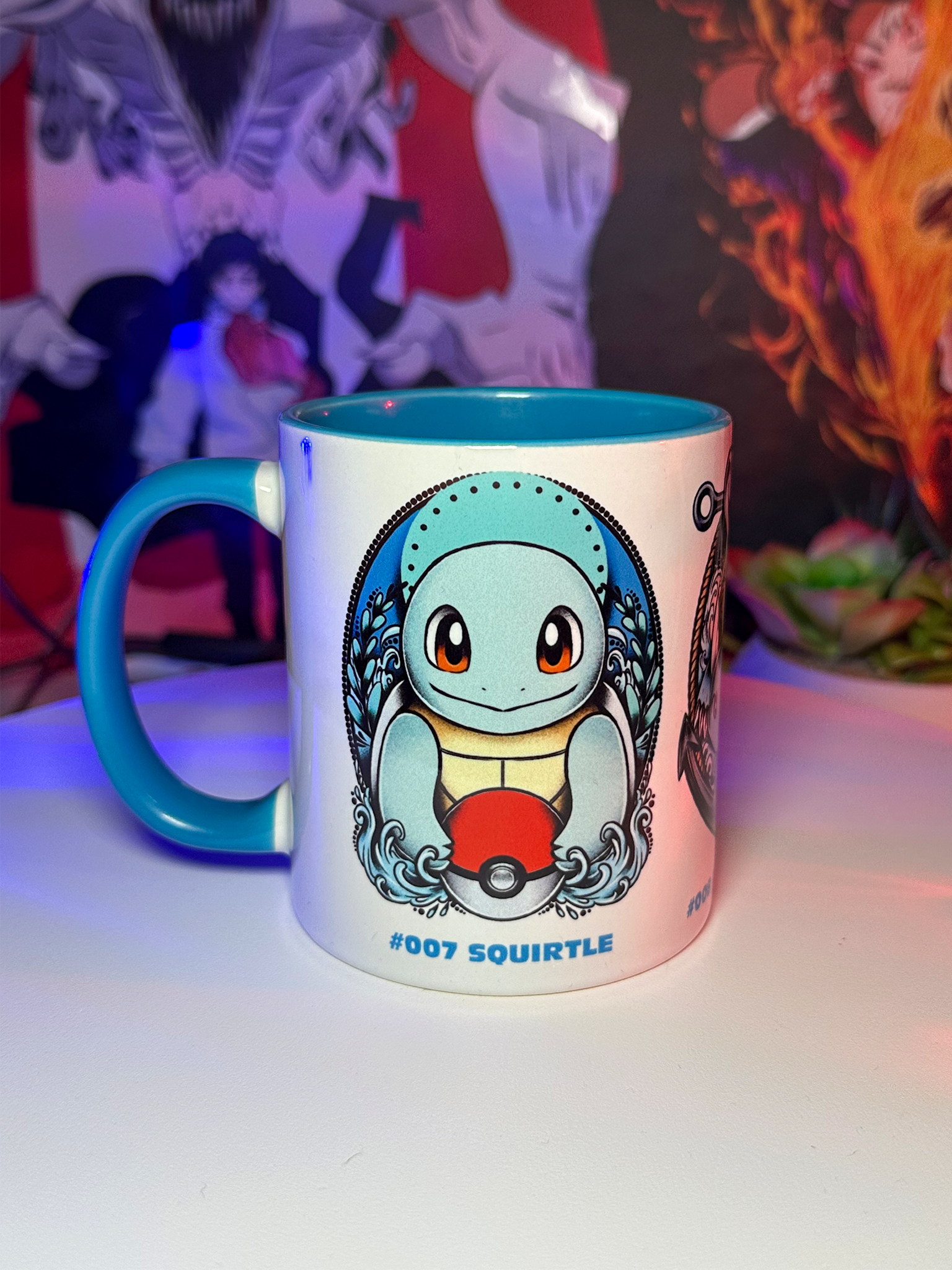 Tazza Evoluzione Squirtle – Squirtle, Wartortle e Blastoise