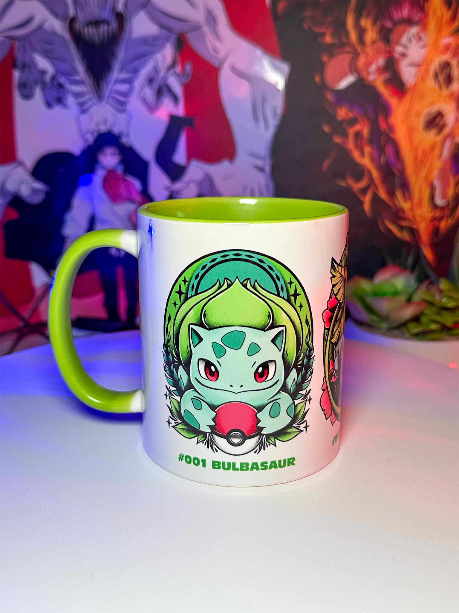 Tazza Evoluzione Bulbasaur – Bulbasaur, Ivysaur e Venusaur