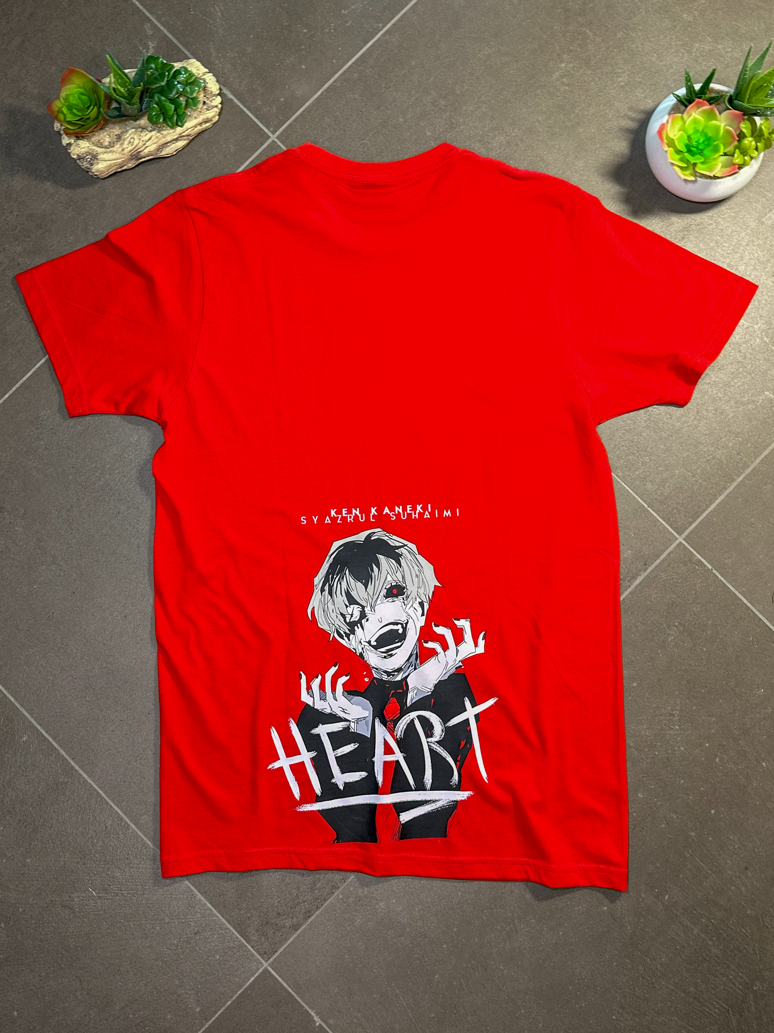 Maglietta Anime Tokyo Ghoul Ken Kaneki – Stampa "Heart"