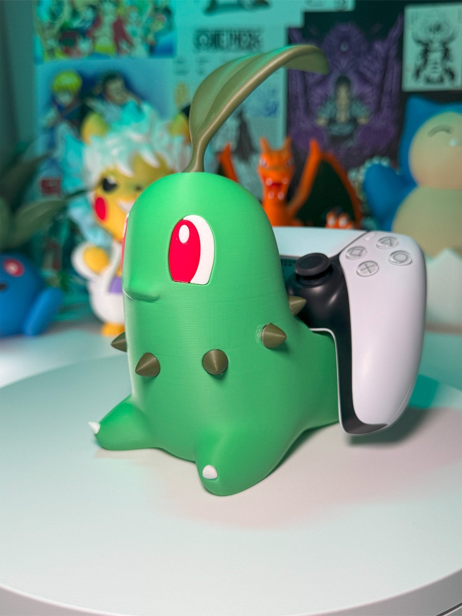 Chikorita Joystick Holder 3D – Supporto per Controller - Otaku Craft
