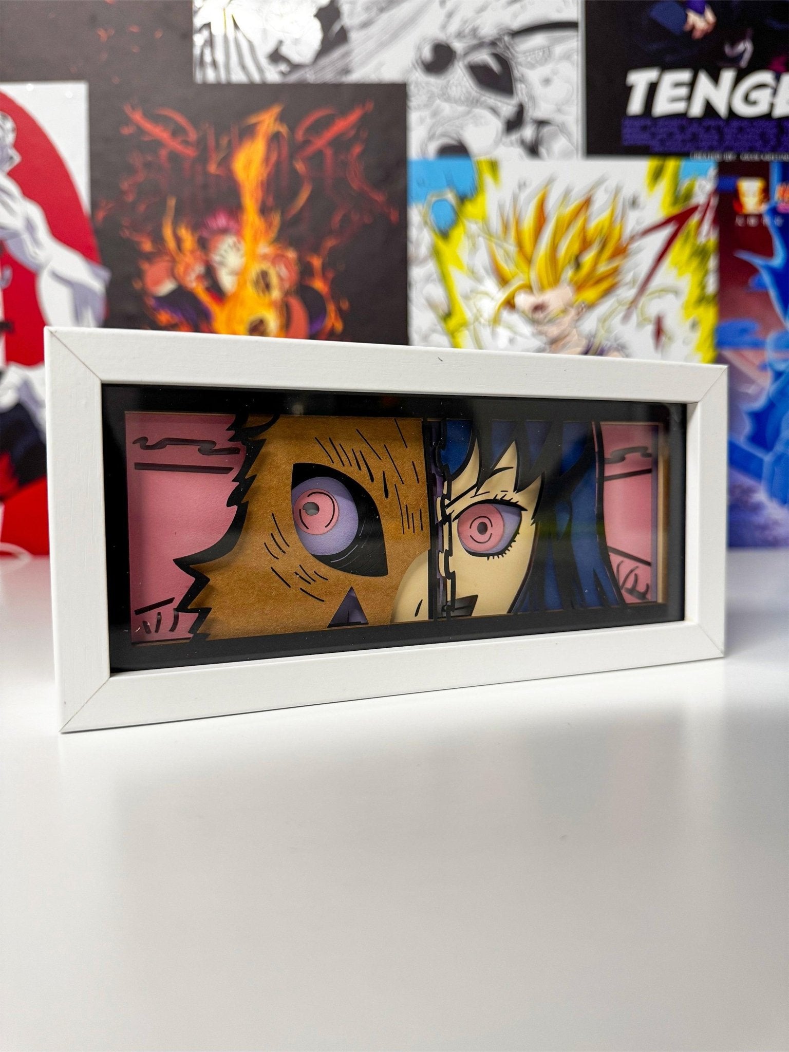 Demon Slayer Light Box - Inosuke | Porta il Potere di Inosuke nella Tua Stanza! - Otaku Craft