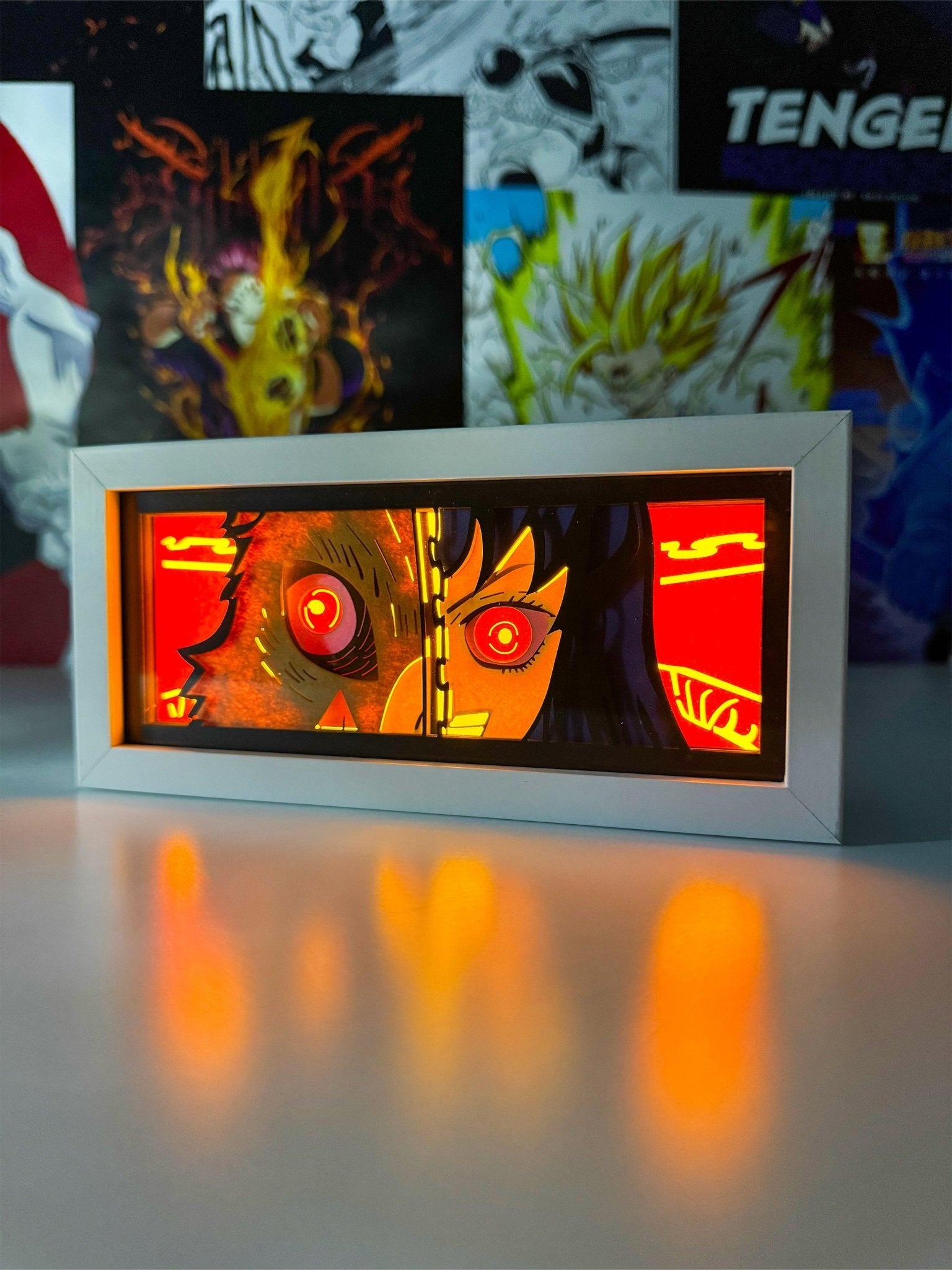 Demon Slayer Light Box - Inosuke | Porta il Potere di Inosuke nella Tua Stanza! - Otaku Craft