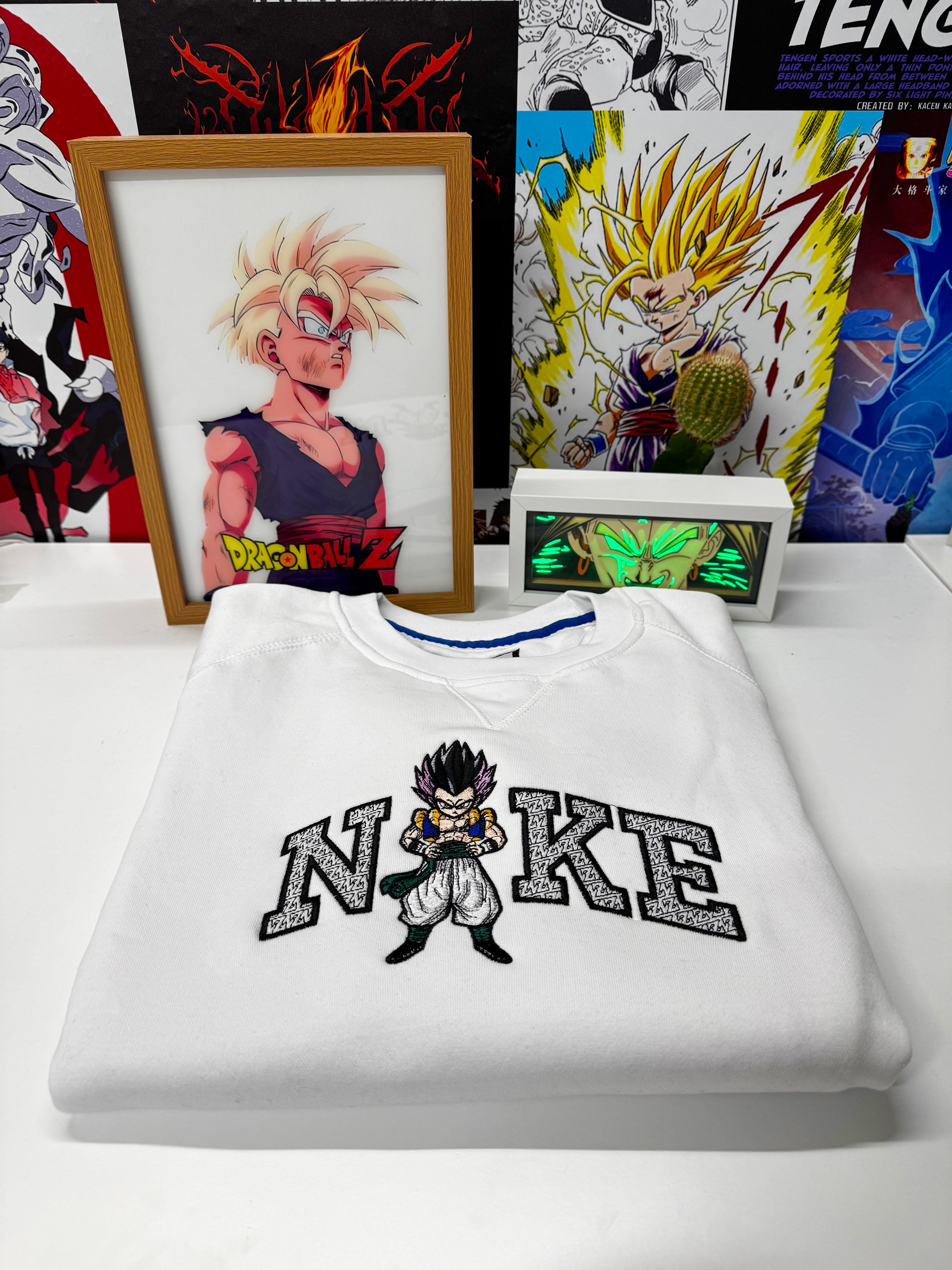 Gotenks Nike - Dragon Ball - Ricamo