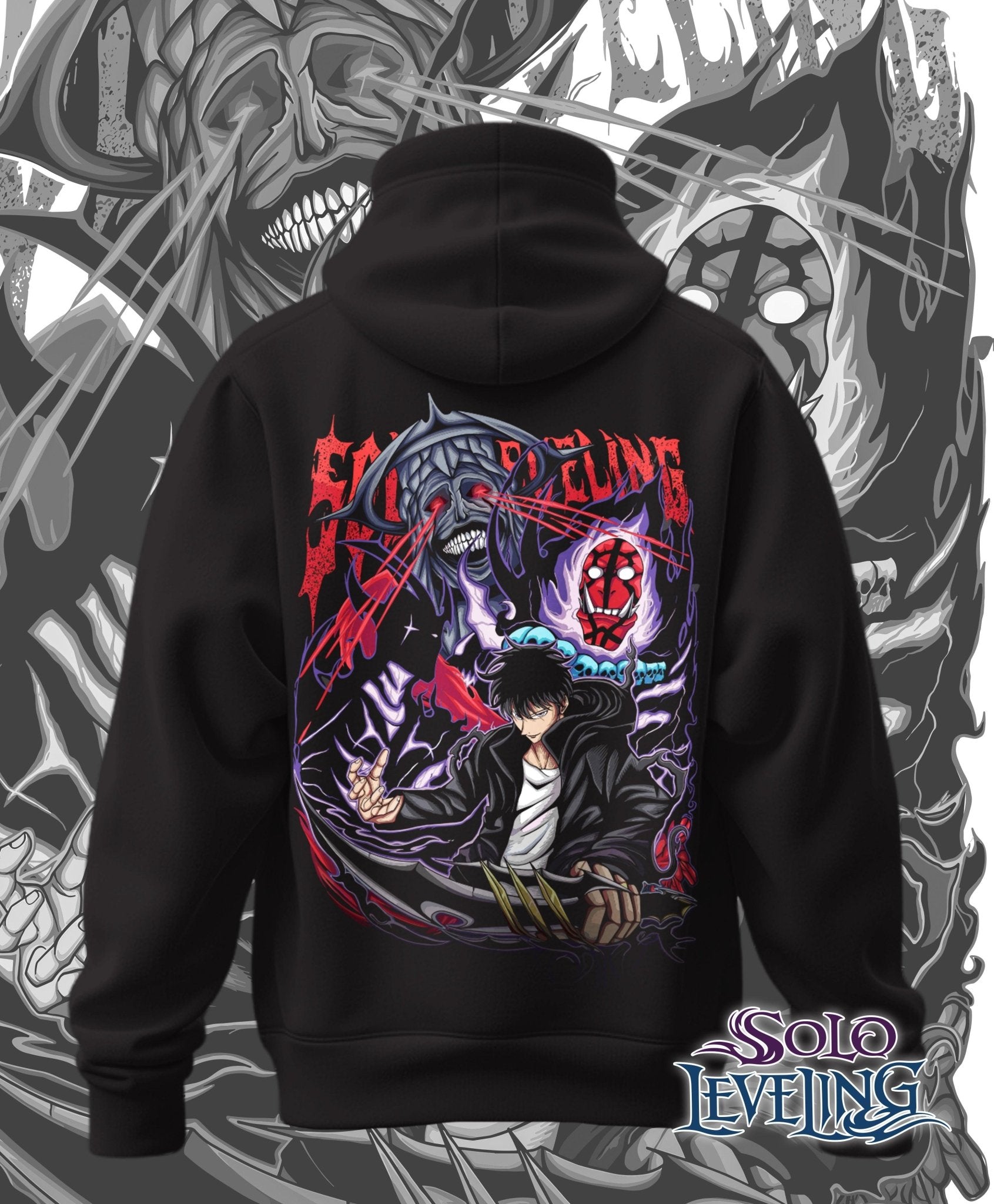 Hoodie Solo Leveling - Arise 3D - Otaku Craft