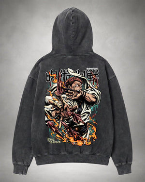 Hoodie Stampa Sukuna • Jujutsu Kaisen - Otaku Craft