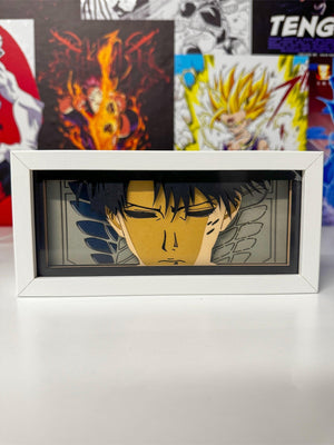 Levi Ackerman Light Box RBG - Shingeki no Kyojin - Otaku Craft