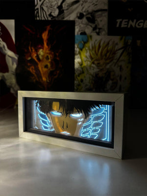 Levi Ackerman Light Box RBG - Shingeki no Kyojin - Otaku Craft