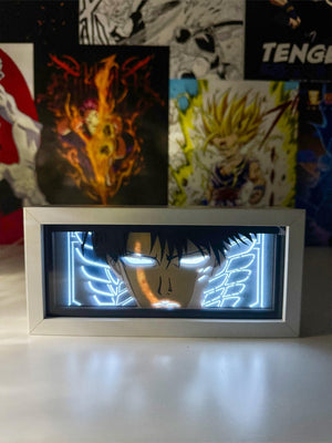 Levi Ackerman Light Box RBG - Shingeki no Kyojin - Otaku Craft