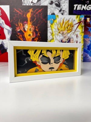 Light Box Anime - Zenitsu Demon Slayer - Otaku Craft