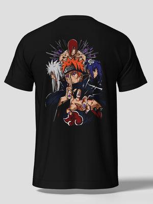 Maglietta Naruto Pain Rinnegan Anime – T-Shirt Six Paths of Pain - Otaku Craft