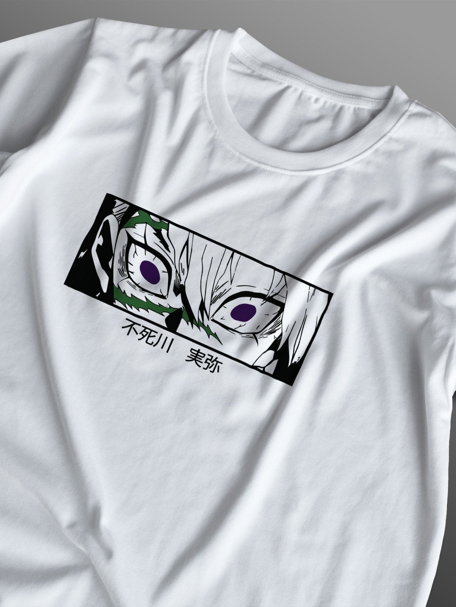 Maglietta Sanemi Shinazugawa Demon Slayer – T-shirt Anime - Otaku Craft