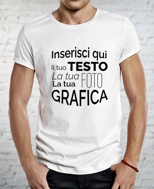 Crea e Stampa la Tua Maglietta – Personalizzata con Foto, Testo o Scena Anime