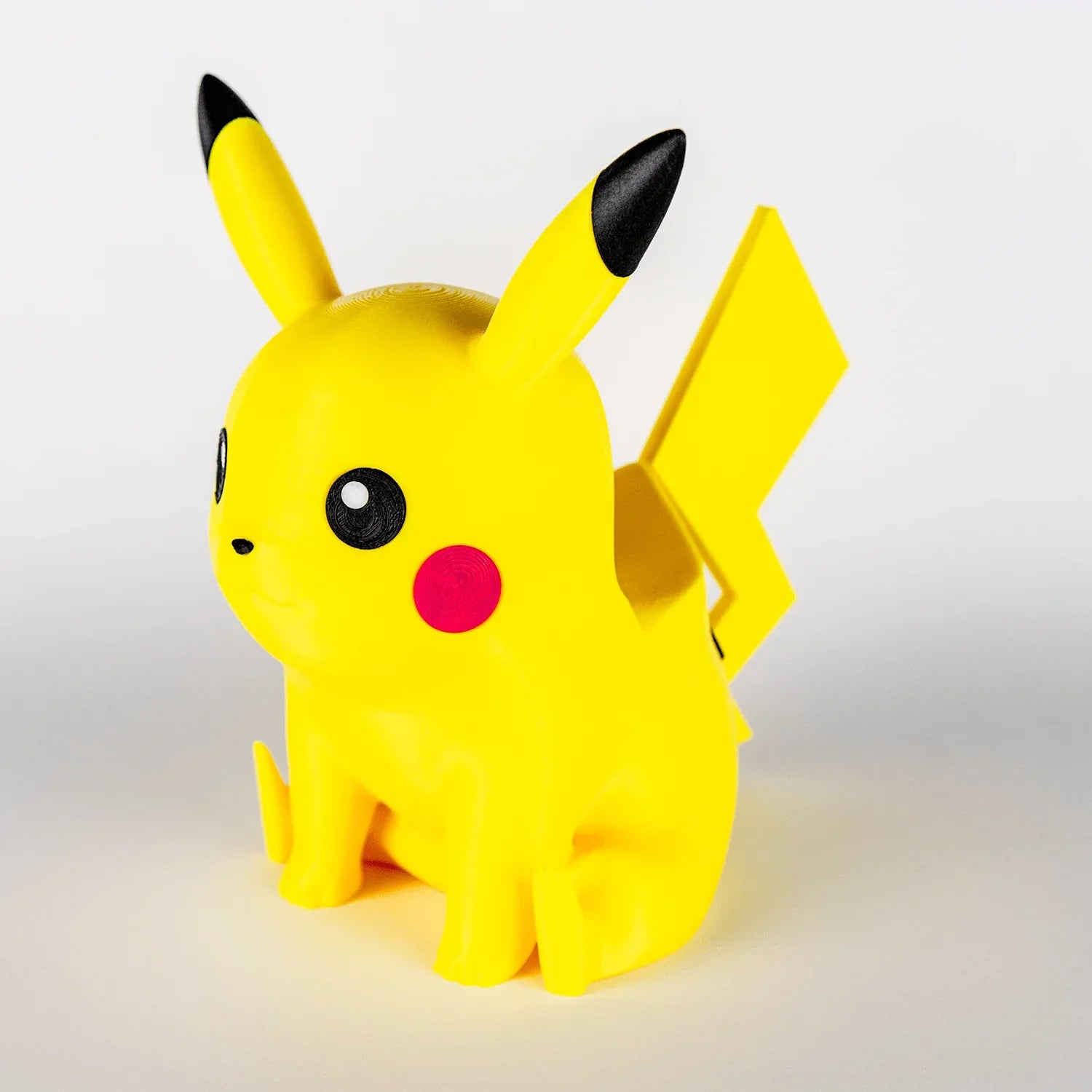 Supporto joystick 3D a forma di Pikachu giallo, design anime, per controller videogiochi