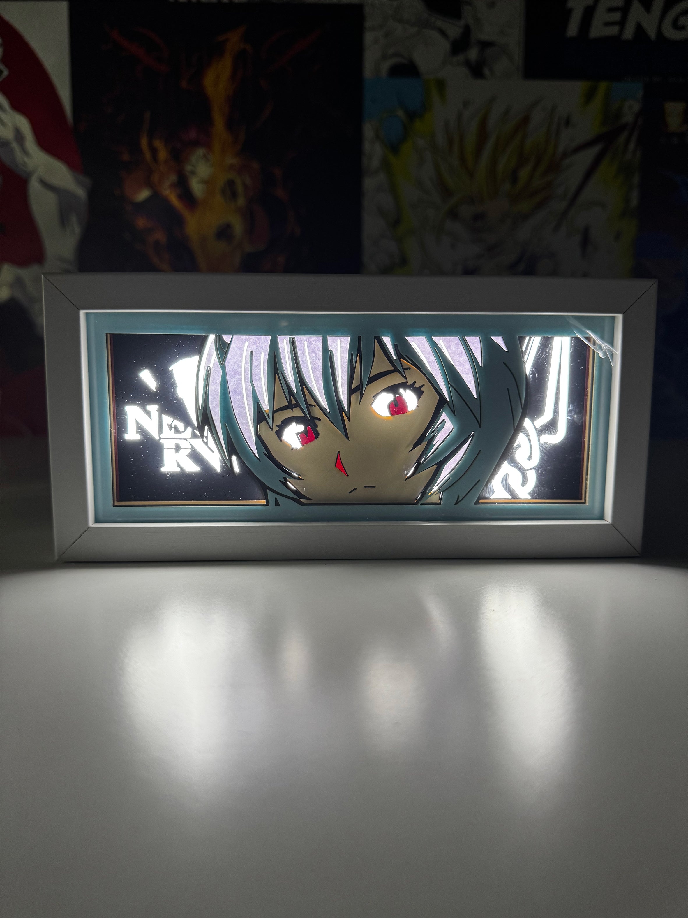 Light Box a LED - Rei Ayanami | Per i Fan della Saga di Evangelion