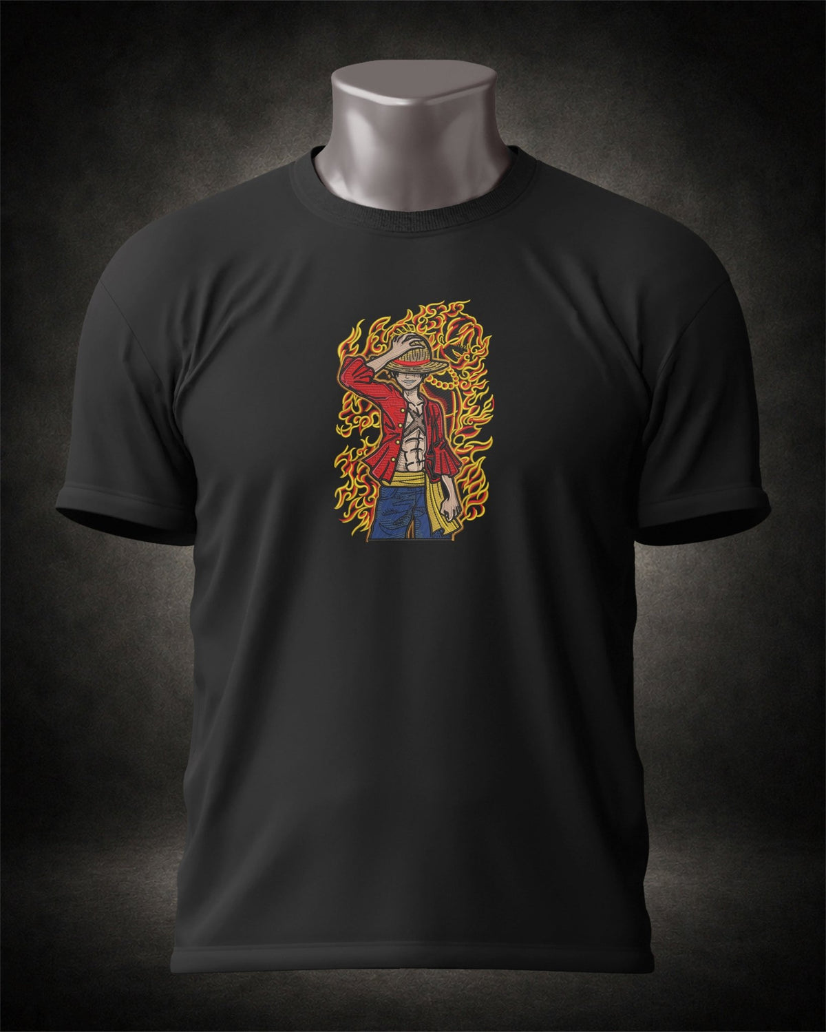 Ricamo + DTF Ace e Luffy • One Piece - Otaku Craft