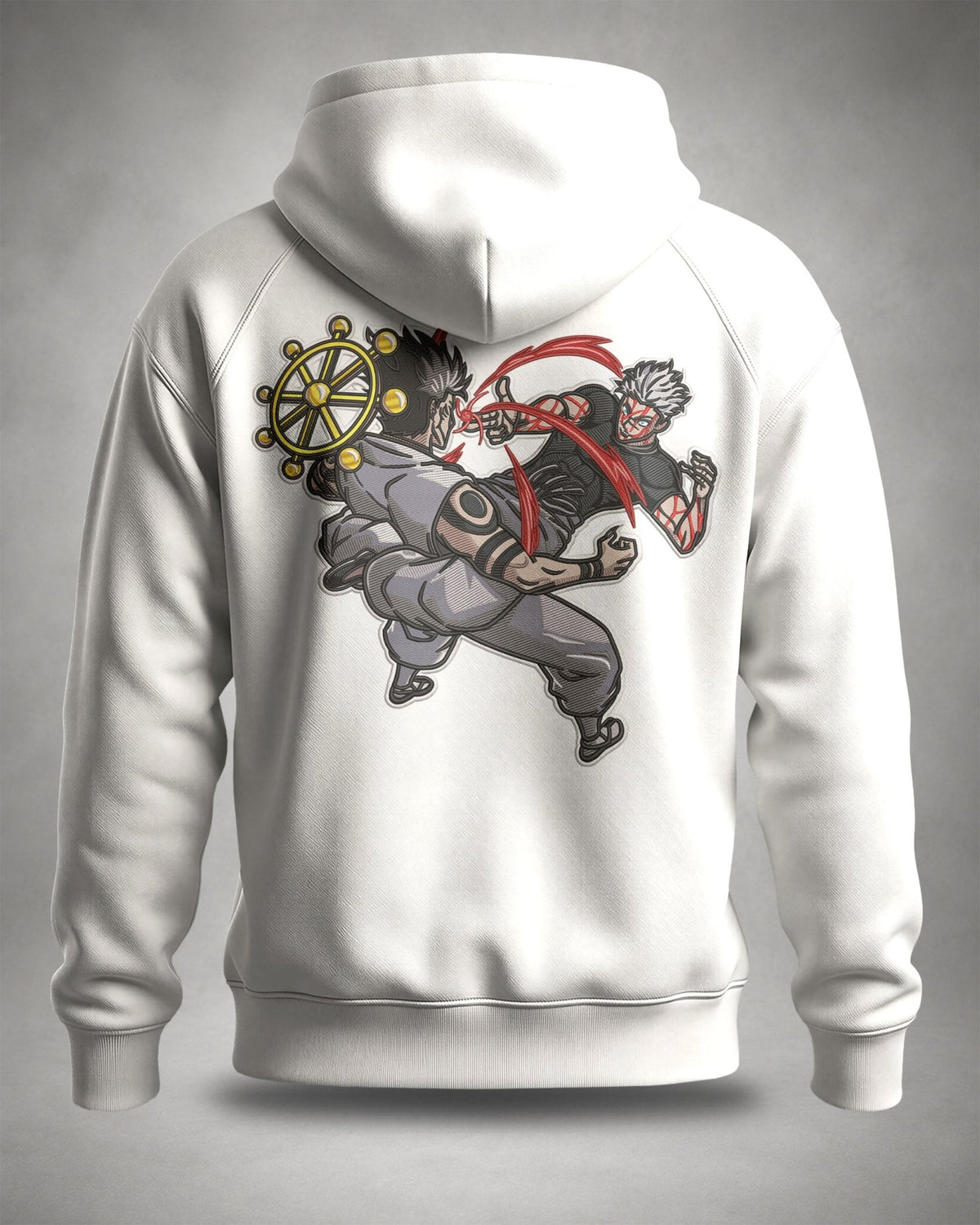 Ricamo Hoodie Gojo vs Sukuna • Jujutsu Kaisen - Otaku Craft