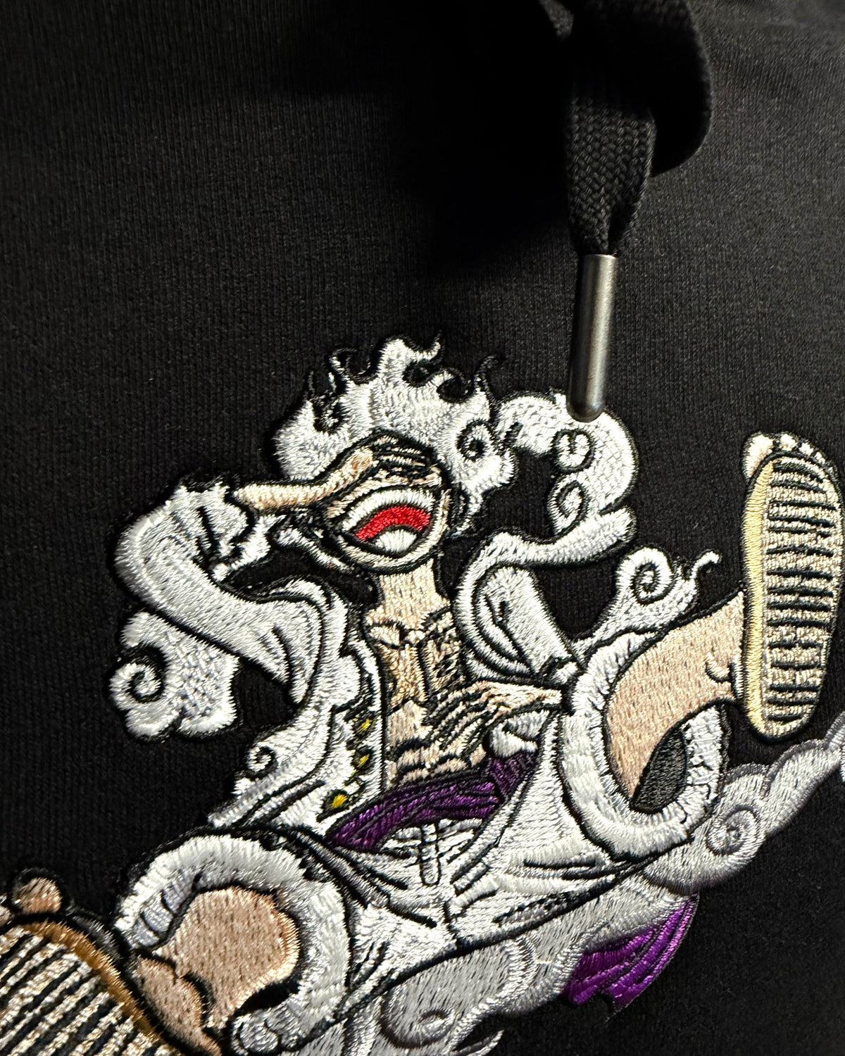 Ricamo Hoodie Luffy Gear 5 • One Piece - Otaku Craft