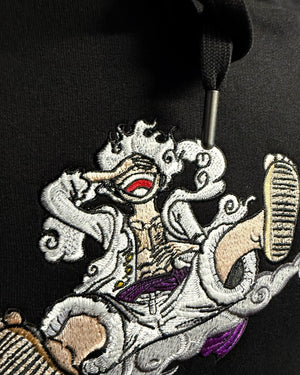 Ricamo Hoodie Luffy Gear 5 • One Piece - Otaku Craft