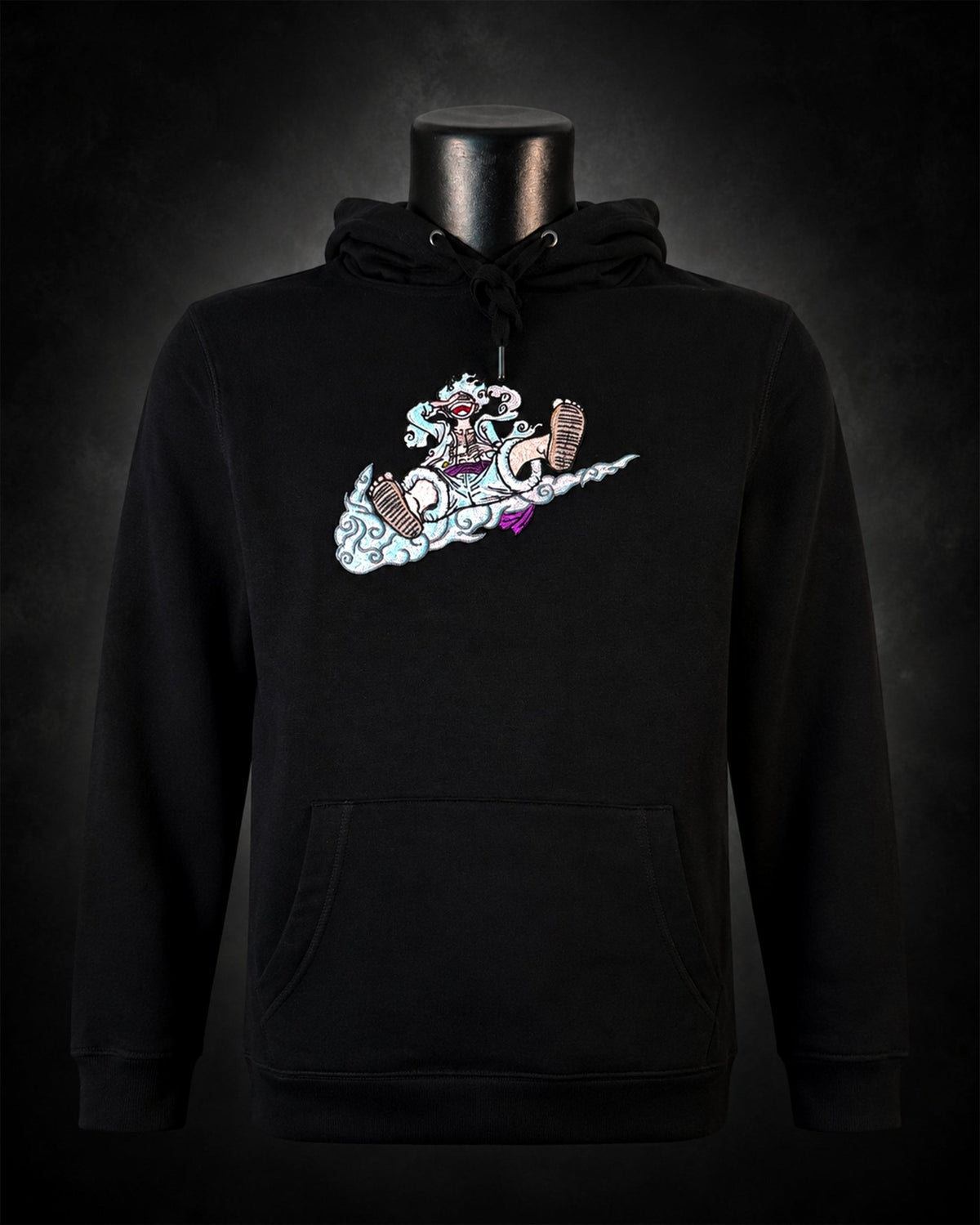 Ricamo Hoodie Luffy Gear 5 • One Piece - Otaku Craft