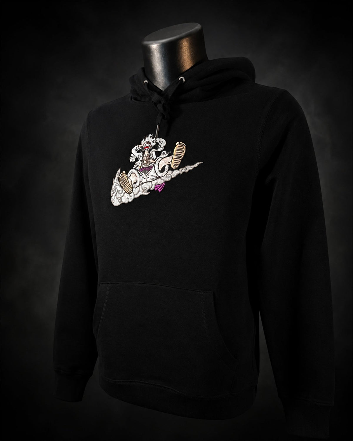 Ricamo Hoodie Luffy Gear 5 • One Piece - Otaku Craft