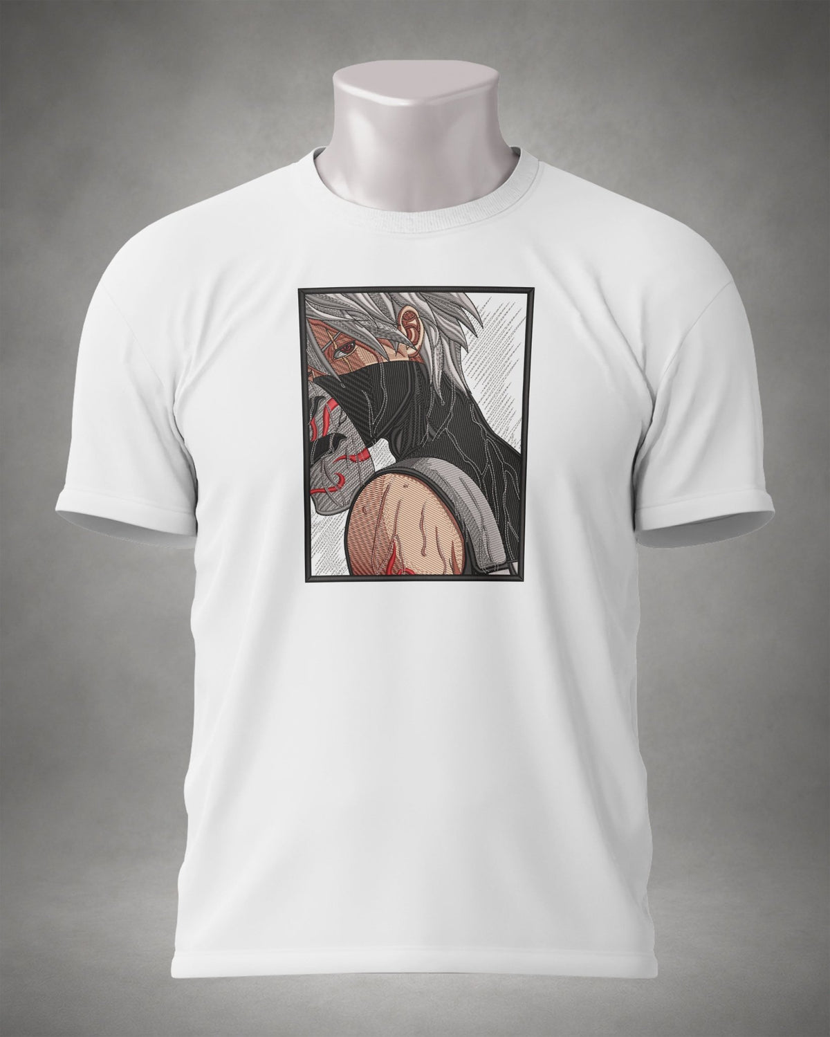 Ricamo & Stampa Posteriore • Kakashi Hatake - Otaku Craft