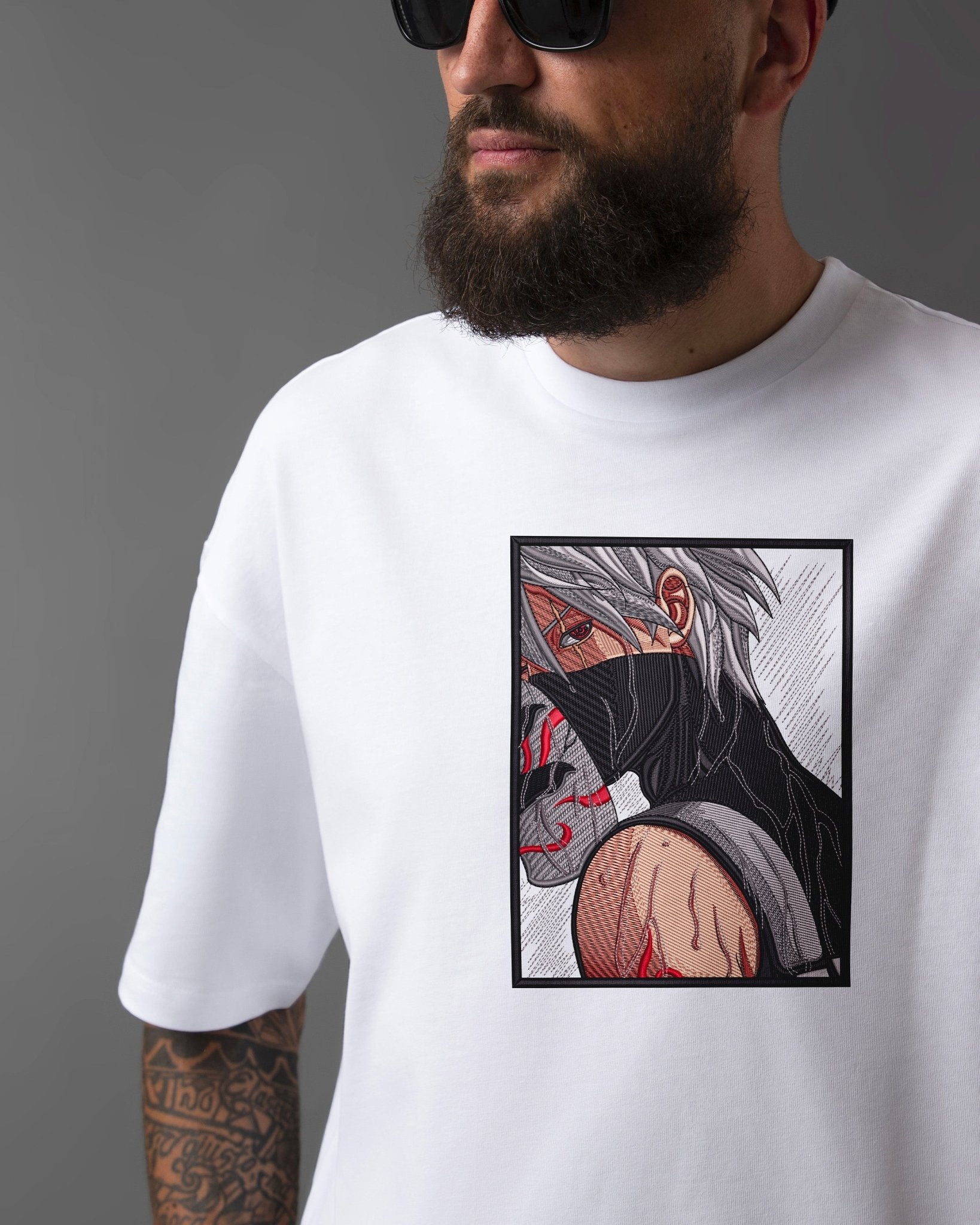 Ricamo & Stampa Posteriore • Kakashi Hatake - Otaku Craft