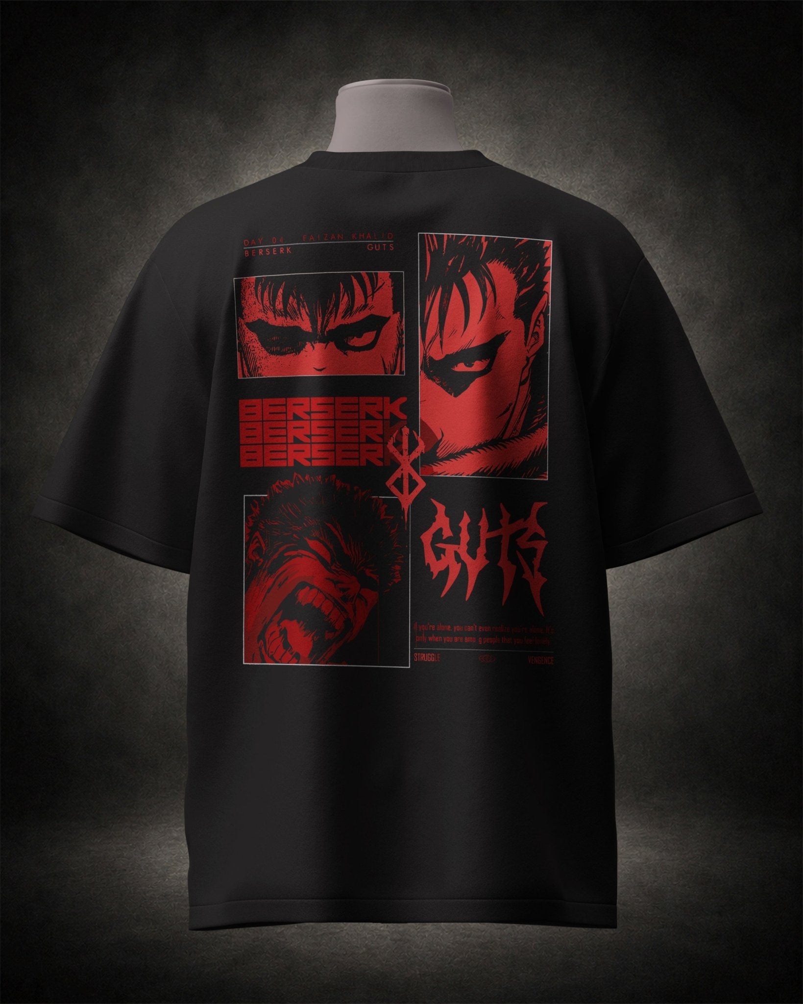 Stampa DTF Guts • Berserk - Otaku Craft