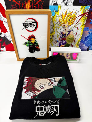 Tanjiro Kamado - Ricamo - Otaku Craft