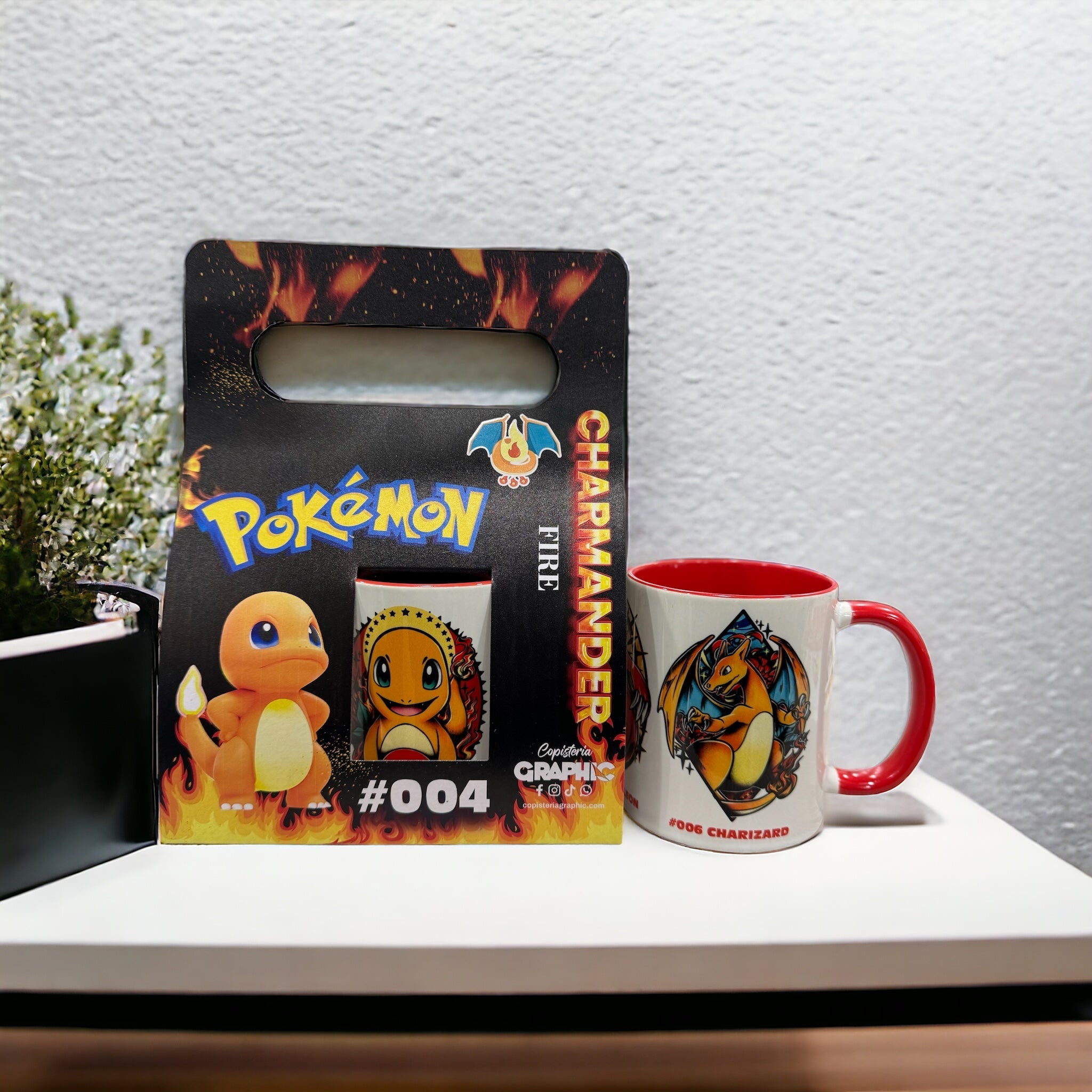 Tazza Charmander Brillante - Vivi l'Avventura Pokémon